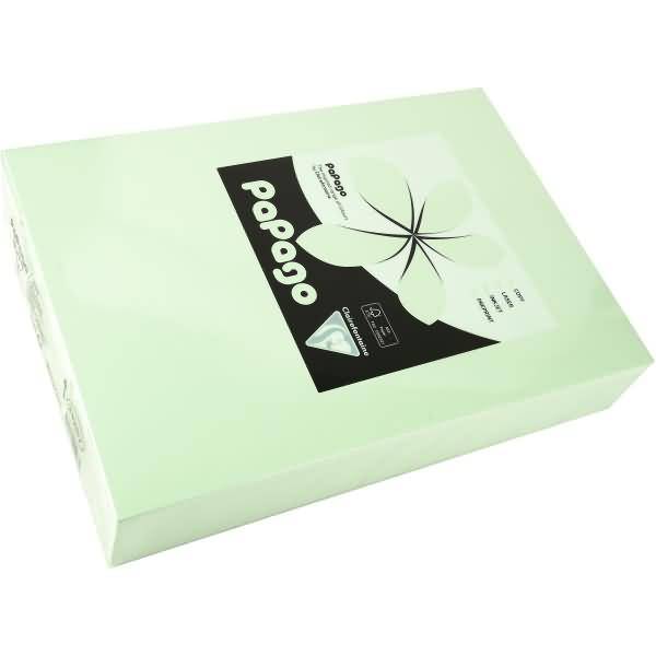 Multifunktionspapier Papago A4 210x297mm 160g/qm hellgrün VE=250 Blatt-0