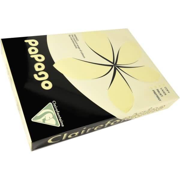 Multifunktionspapier Papago A3 420x297mm 80g/qm gelb VE=500 Blatt