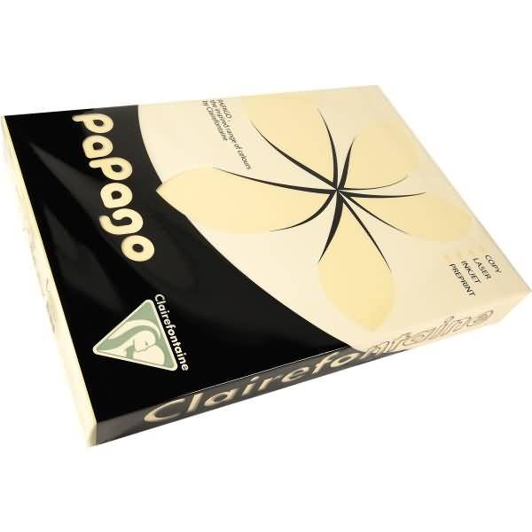 Multifunktionspapier Papago A3 420x297mm 80g/qm chamois VE=500 Blatt