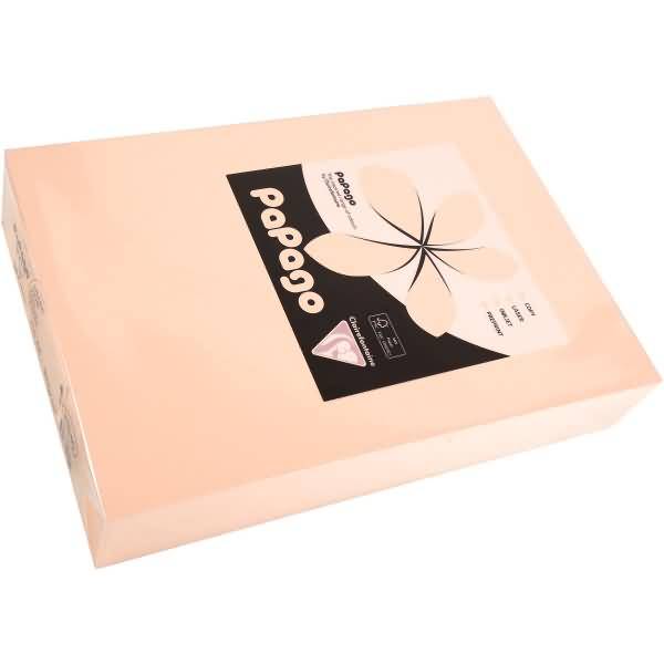 Multifunktionspapier Papago A4 210x297mm 160g/qm hellrosa VE=250 Blatt