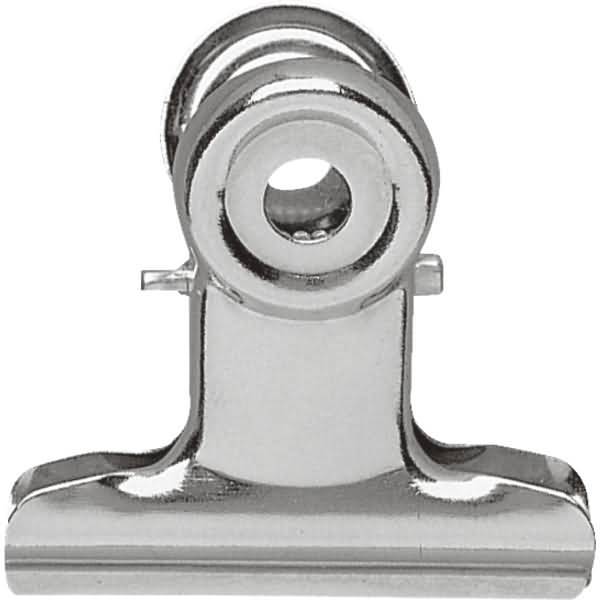 Brief-Klemmer Breite 70mm 5 Stück nickel