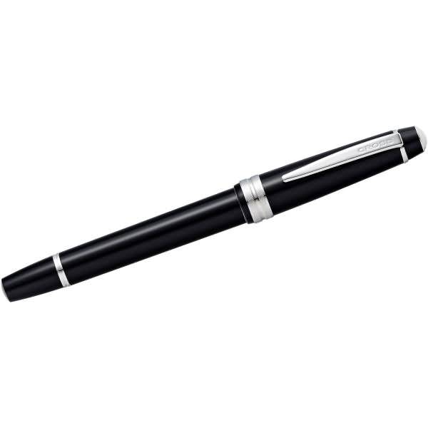 Füllfederhalter Bailey Light Schwarz-Lack F-Feder Geschenkbox-1