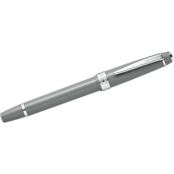 Füllfederhalter Bailey Light Grau-Lack F-Feder Geschenkbox-1