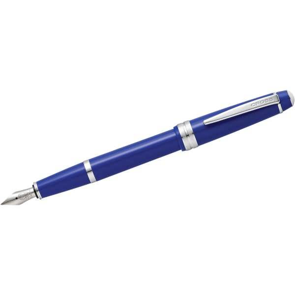 Füllfederhalter Bailey Light Blau-Lack M-Feder Geschenkbox-0