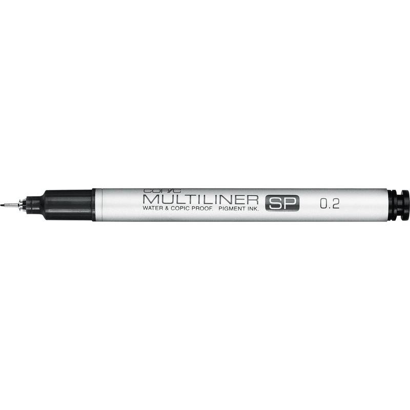 Fineliner Multi Liner SP schwarz 0.2 mm-0