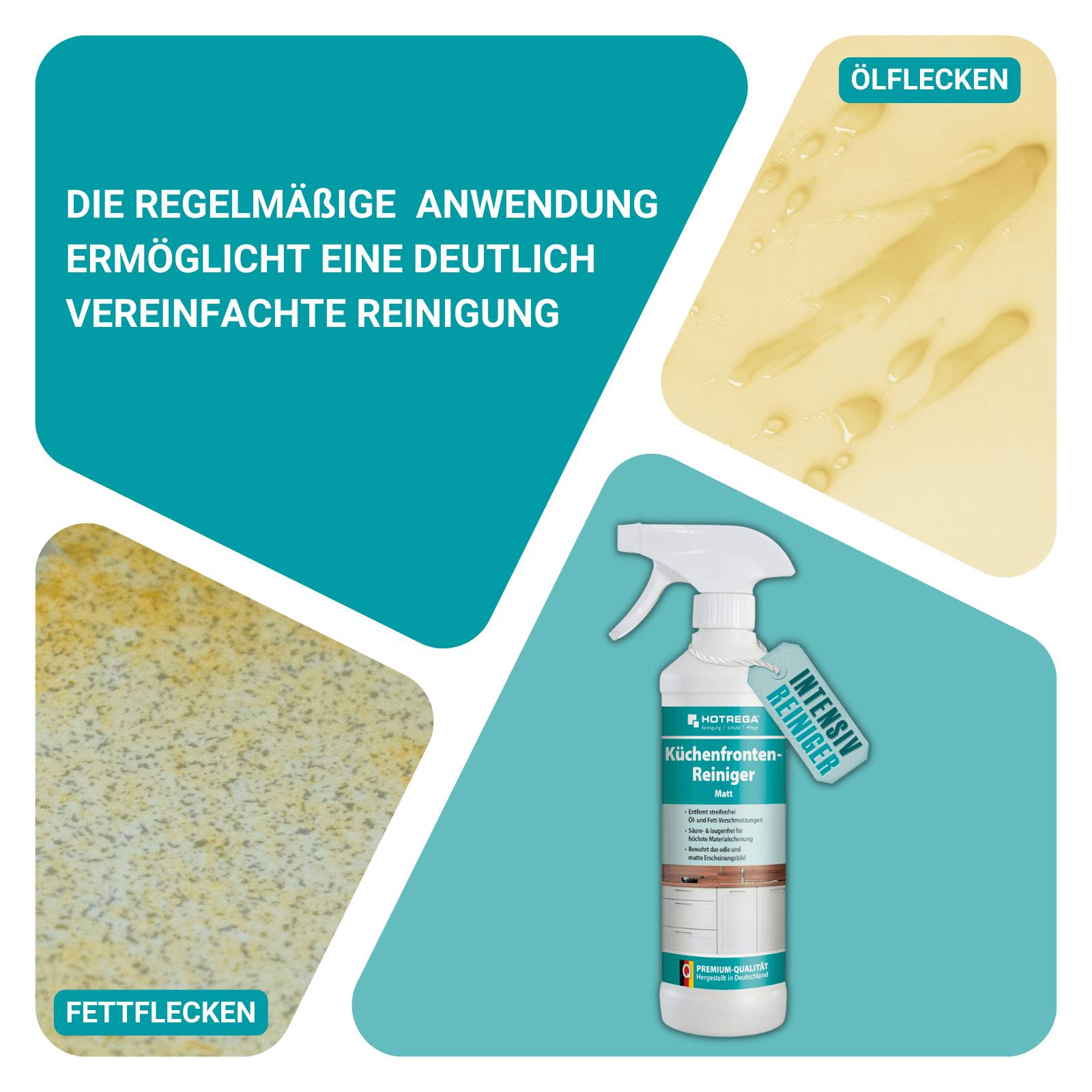 HOTREGA Küchenfronten Reiniger matt Set 2-teilig-2