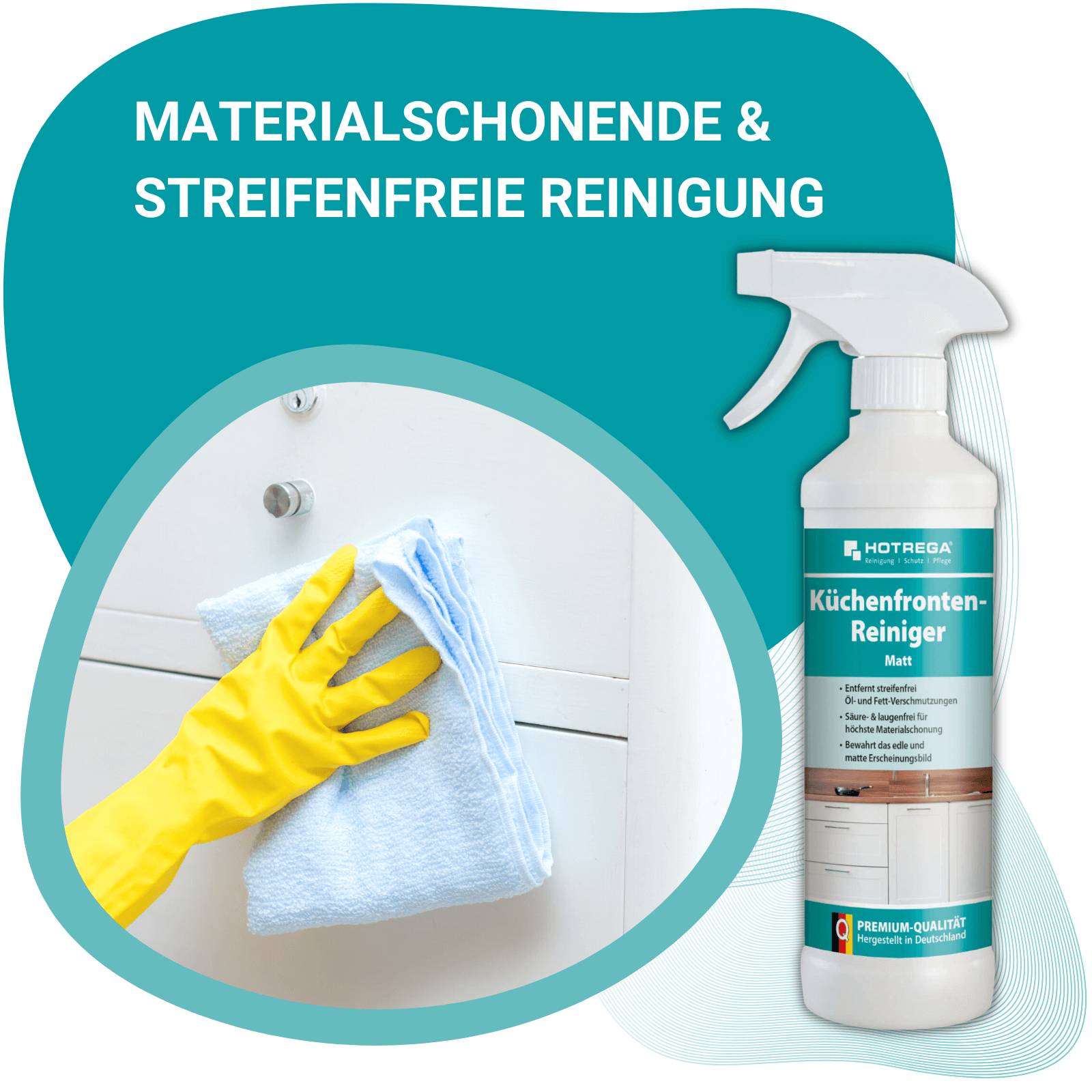HOTREGA Küchenfronten Reiniger matt Set 2-teilig-3