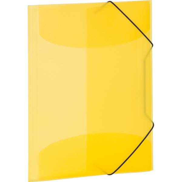 Sammelmappe A4 PP transluzent gelb
