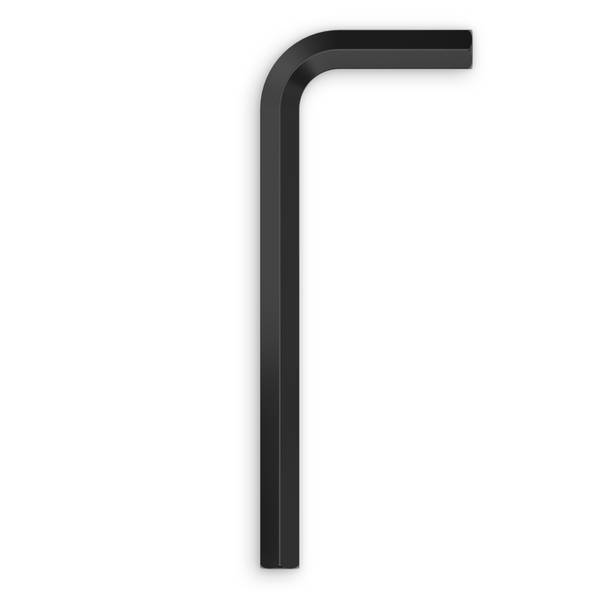 INBUS® Innen-Sechskant Winkelschraubendreher 50 mm Ausführung kurz/ISO 2936, schwarz geölt | Made in Germany