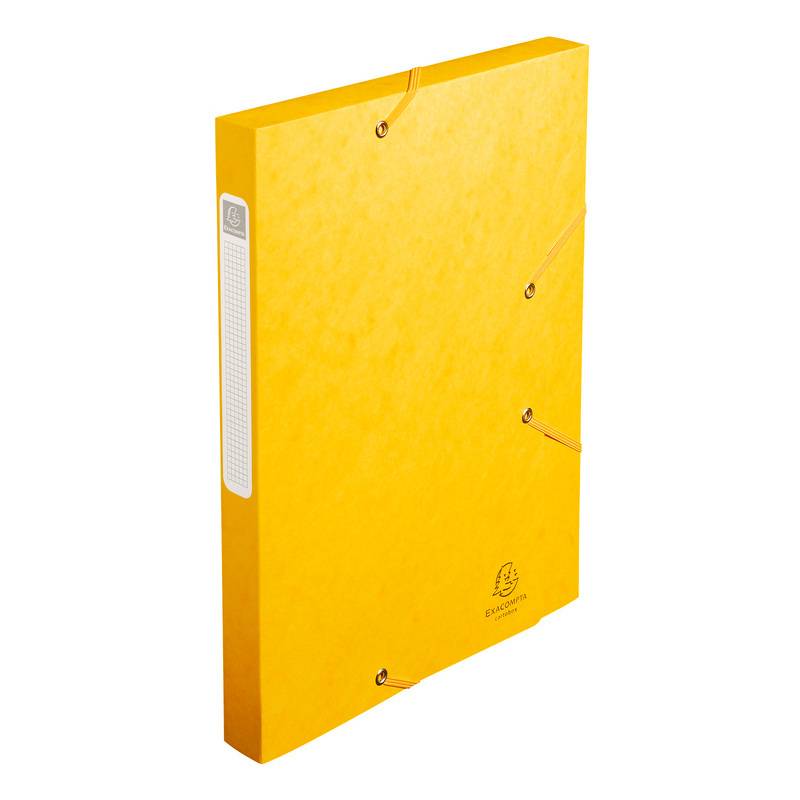 EXACOMPTA Sammelbox Cartobox, DIN A4, 25 mm, gelb-0