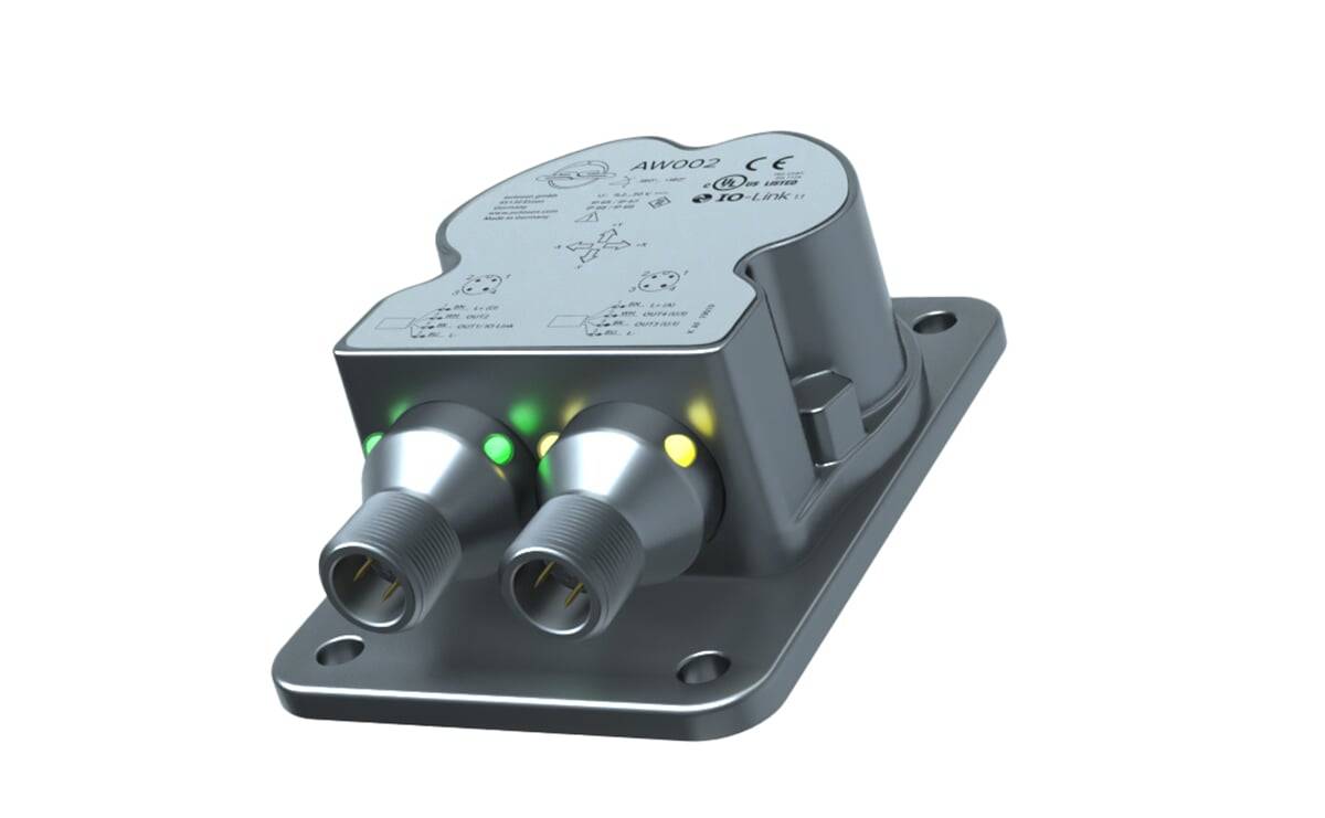 Neigungssensor 2 Achsen +/-45° - ± 45° - Kontakte vergoldet,4-Polig,2 x M12 - AW002 - autosen-0