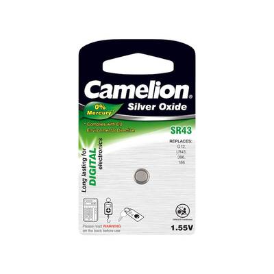Camelion Knopfzelle 0% Quecksilber 1,55 V 120 mAh Silberoxid 11,6x4,2 mm