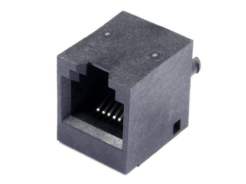 BEL Stewart SS-6566-NF Modular-Einbaubuchse 6/6 vertikal ungeschirmt-0