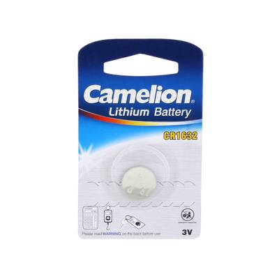 Camelion Knopfzelle 0% Quecksilber 3 V 120  mAh Lithium 16,0x3,2 mm