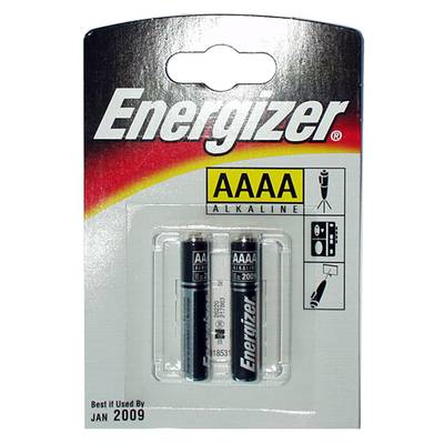 Energizer Batterie Alkali Mini AAAA 1,5 V 625 mAh