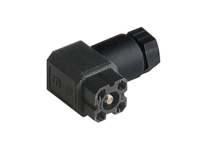HIRSCHMANN Leitungsdose G 4 W 1 F schwarz-0