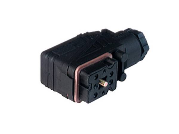 HIRSCHMANN Leitungsdose GO 070 WF schwarz