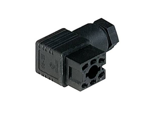 HIRSCHMANN Leitungsdose GO 6 WF schwarz