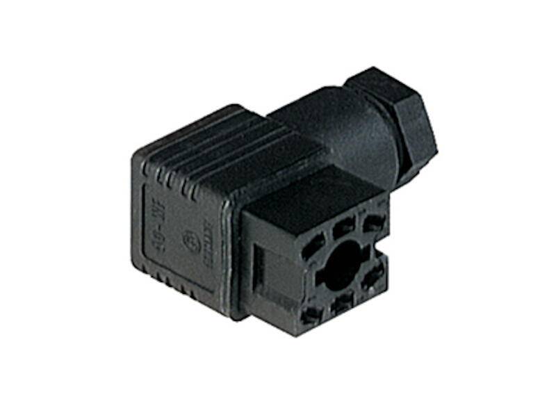 HIRSCHMANN Leitungsdose GO 6 WF schwarz-0