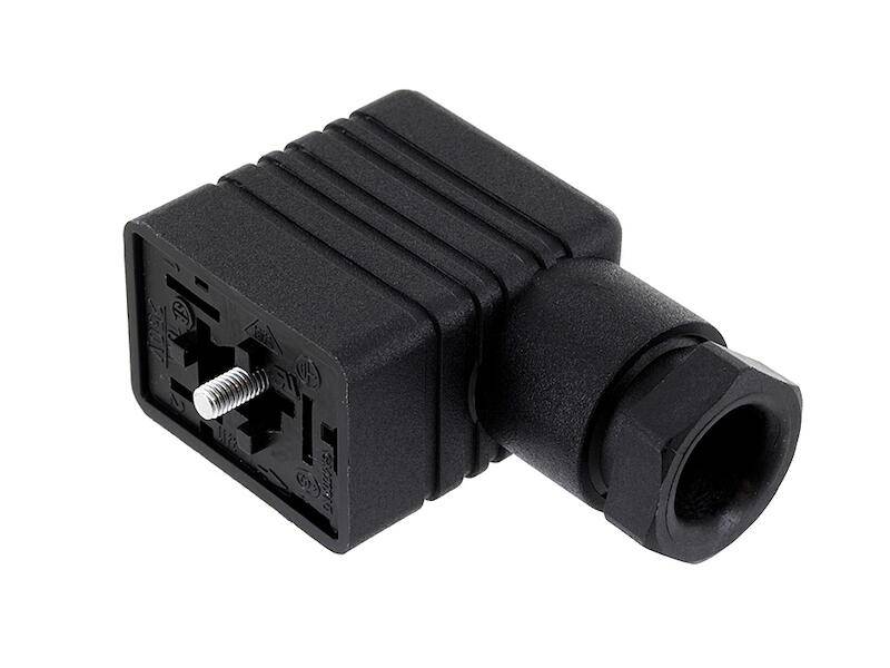 HIRSCHMANN GM 209 JN schwarz Leitungsdose 2 polig mit PG9 Verschraubung-0