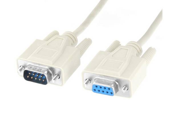 Datenkabel High Quality D-Sub Stecker 9 polig auf D-Sub Buchse 9 polig 2 m