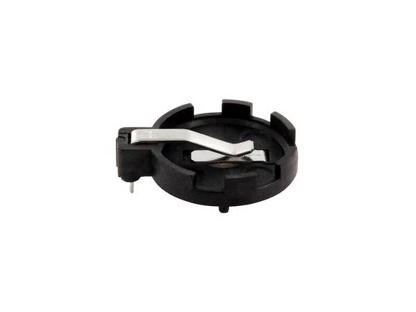 Batteriehalter 1x Knopfzellen Ø 20mm Printanschluss