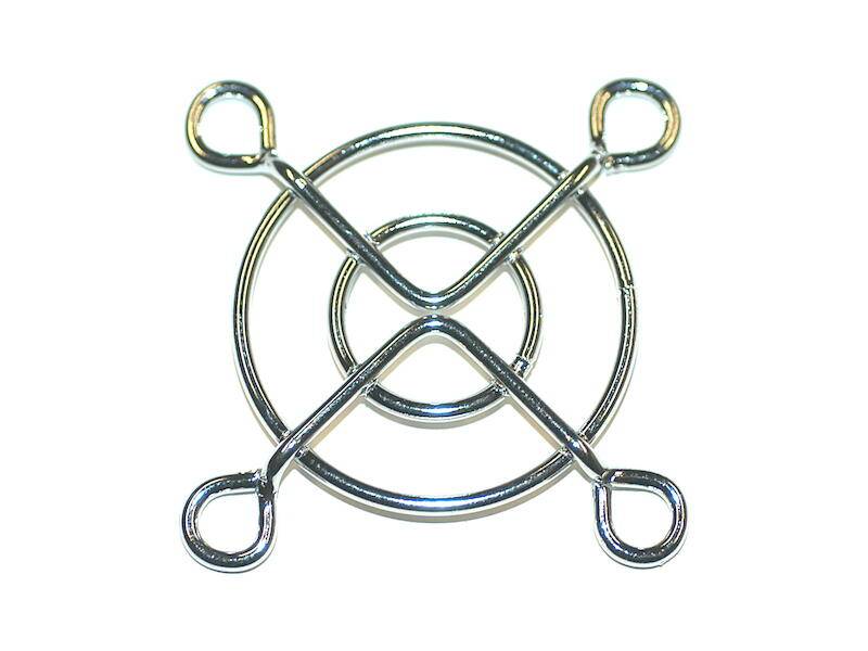Schutzgitter 2 Ringe 40 x 40 mm Metall blank-0