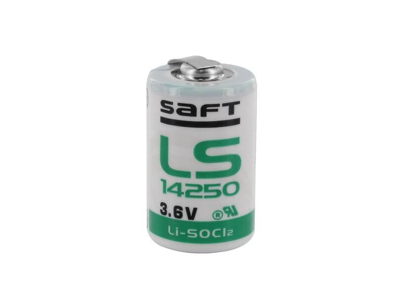 Saft Batterie Lithium 3,6 V 1200 mAh 1/2 AA Lötfahne-0