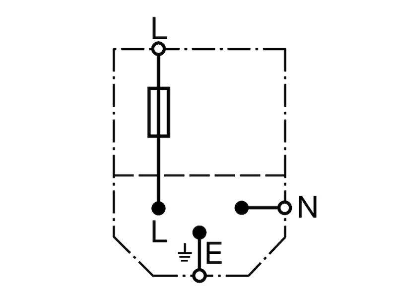 Schurter Electronic Components 6200.2300 Kaltgeräte-Einbaustecker mit Flansch mit-1