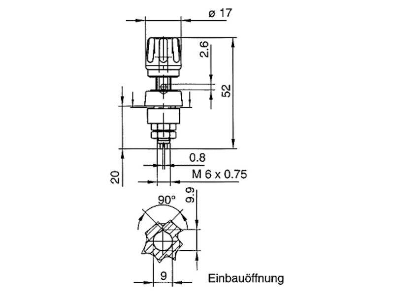 HIRSCHMANN Test & Measurement PKNI 10 B Polklemme gelbgrün-1