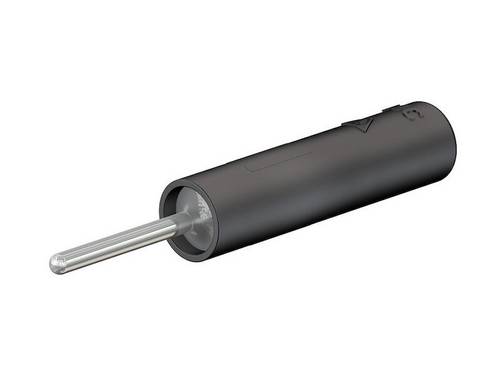 Stäubli B4-I/S1,5 Zählerprüfstift schwarz mit 4 mm Buchse