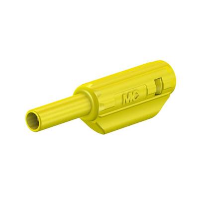 Stäubli SL205-K Sicherheitsstecker gelb 2 mm Lamellenstecker mit starrer Isolierhülse