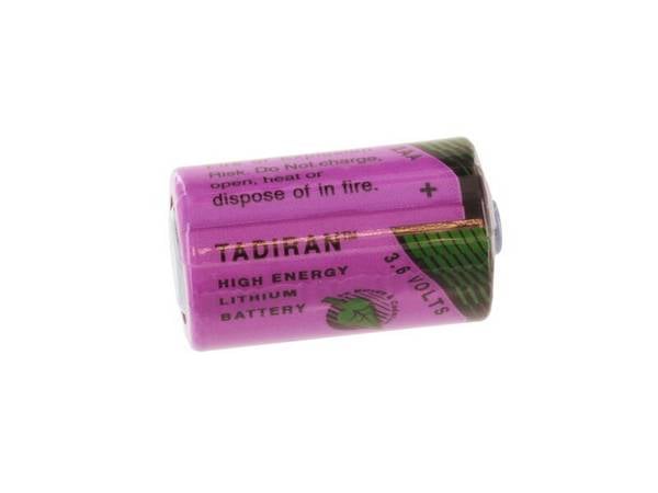 Tadiran Batterie Lithium 3,6 V 950 mAh 1/2 AA Knopfanschluss