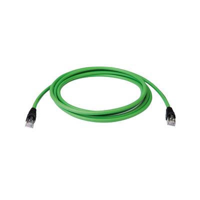 Telegärtner Patchkabel STX RJ45-RJ45 CC Profinet SF/UTP Cat.5 2,0 m PUR grün-0