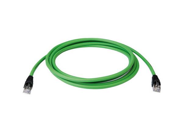 Telegärtner Patchkabel STX RJ45-RJ45 CC Profinet SF/UTP Cat.5 7,5 m PUR grün