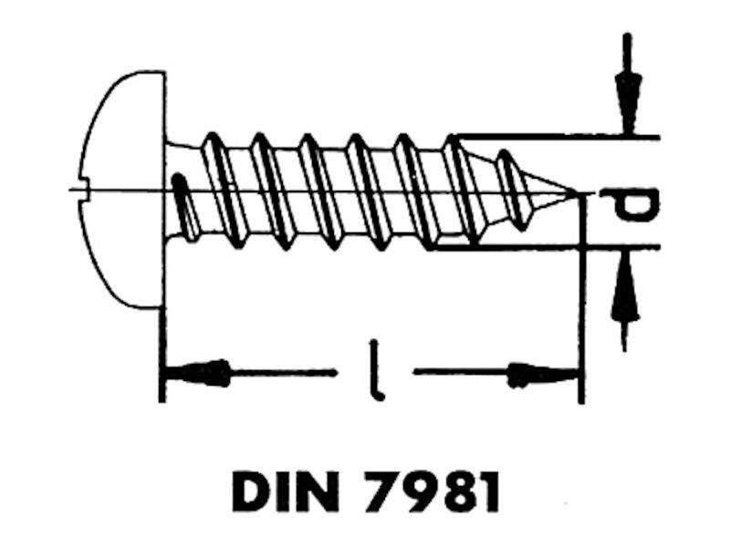 WÜRTH 100x Blechschraube mit Kreuzschlitz ST2,9 9,5 mm Stahl blank-1