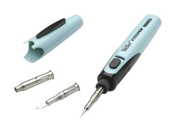 Weller Löt-Set butangasbetrieben WP 60 K hellblau / schwarz