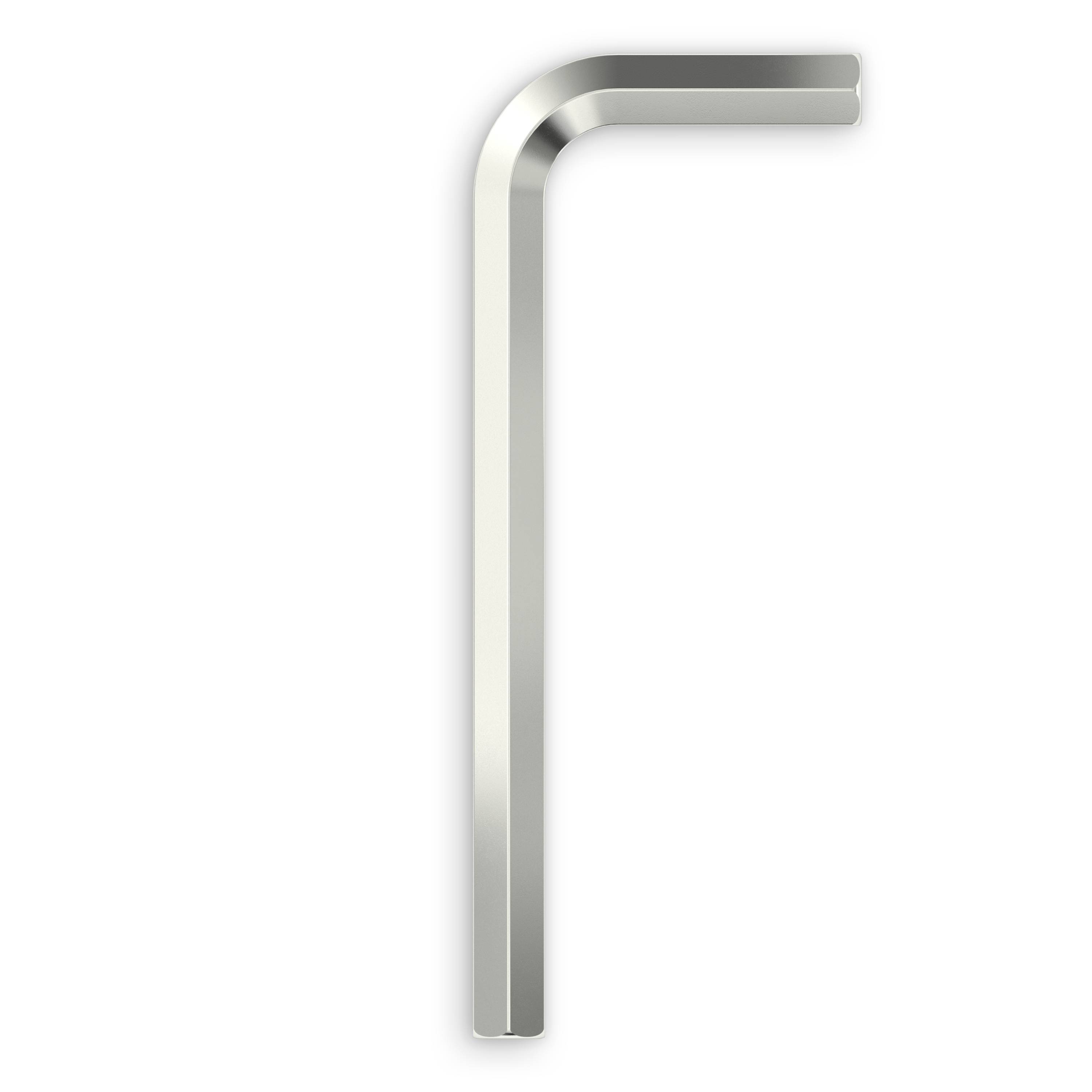 INBUS® Innen-Sechskant Winkelschraubendreher 21 mm, kurz/ISO 2936, glänzend vernickelt | Made in Germany-0