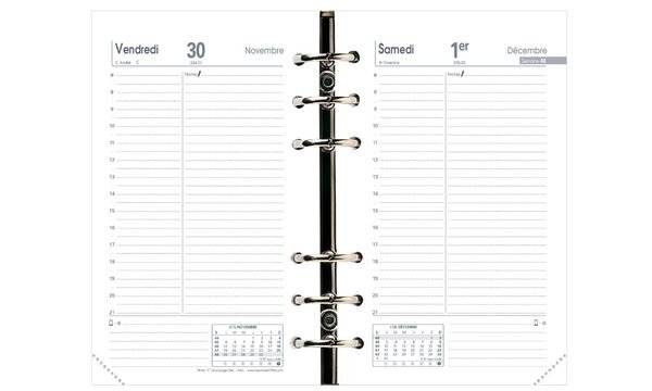QUO VADIS Recharge pour organiseur "Timer 17", 2019 (57000549)-1
