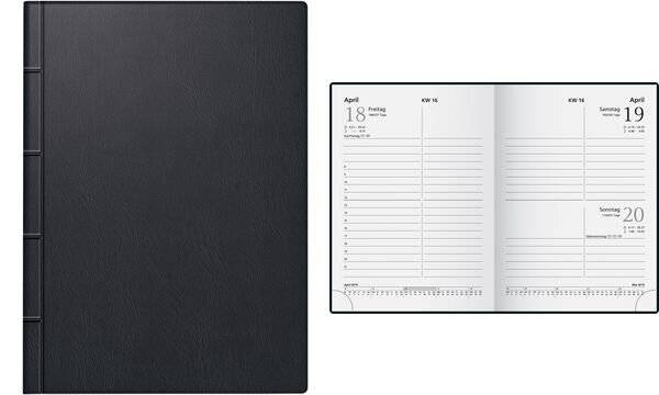 Glocken Taschenkalender, 2019, schwarz (6280068)-1