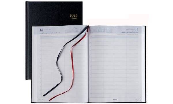 Brepols Buchkalender "BREMAX 001" 2019, schwarz (75100298)-0