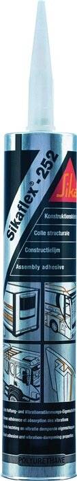 Konstruktionsklebstoff Sikaflex®-252 schwarz 300 ml Kartusche SIKA-0