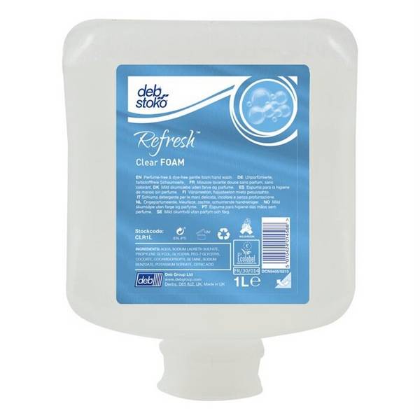 Schaumseife Clear FOAM Pure 1l f.4707020186 Kartusche