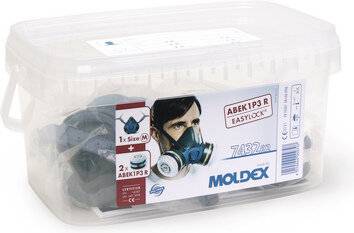 Atemschutzbox 743202 1x700201,2xA1B1E1K1P3 Filter 943001 MOLDEX-2