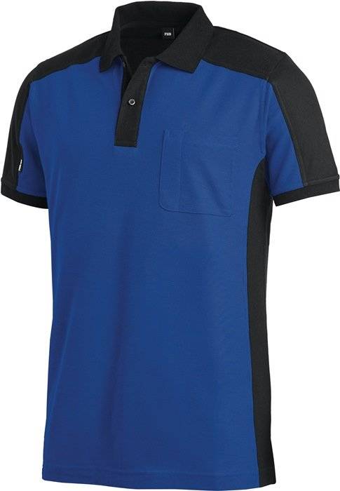 Symbolbild für Poloshirt KONRAD Gr.L royal/schwarz FHB