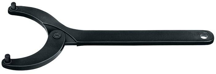 Gelenkstirnlochschlüssel 764C f.Lochabstand 18-40mm Zapfen-Ø 3,9mm AMF-1