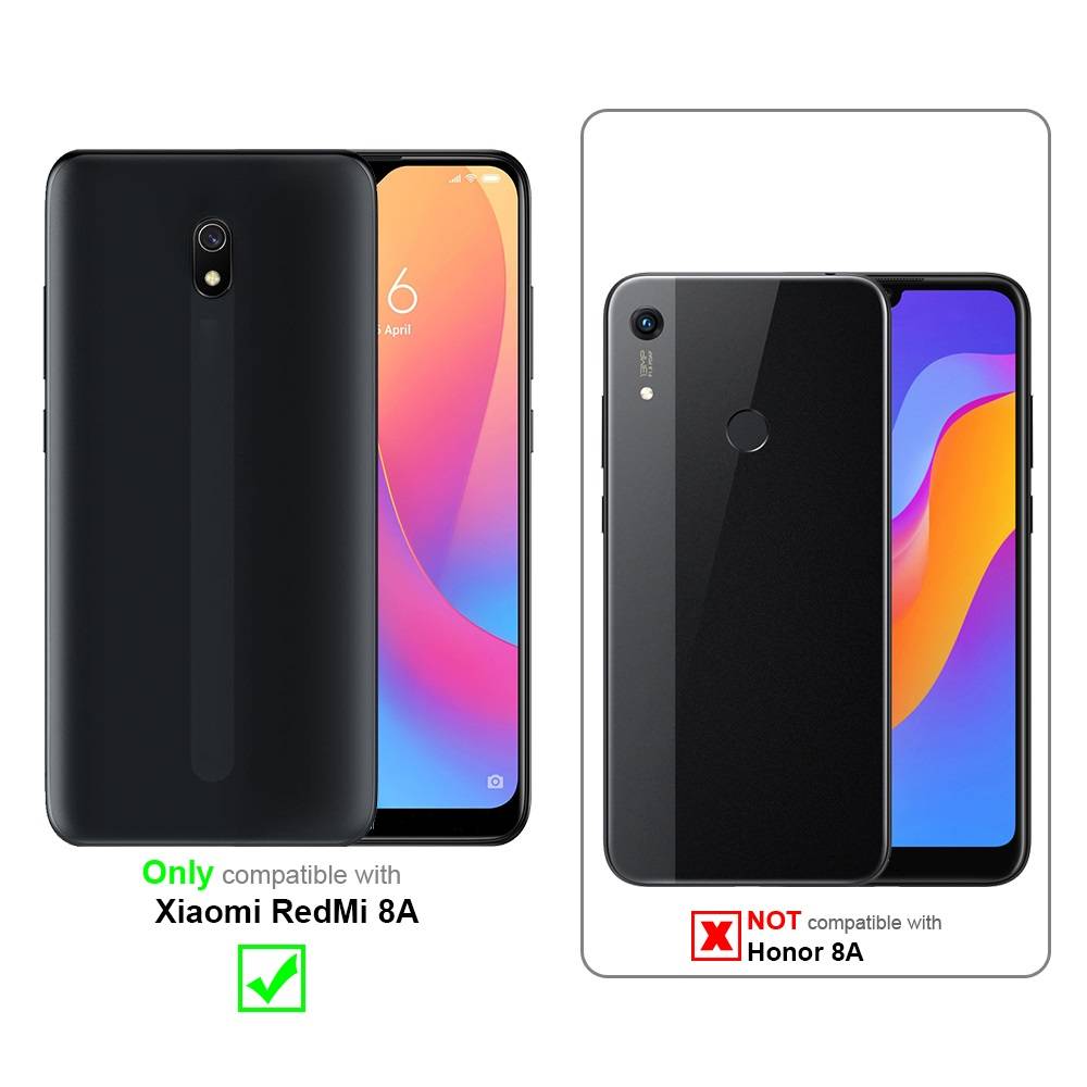 Cadorabo Handykette für Xiaomi RedMi 8A in Orange - Handy Schutz Hülle Necklace mit Verstellbaren Band Kordel zum-1