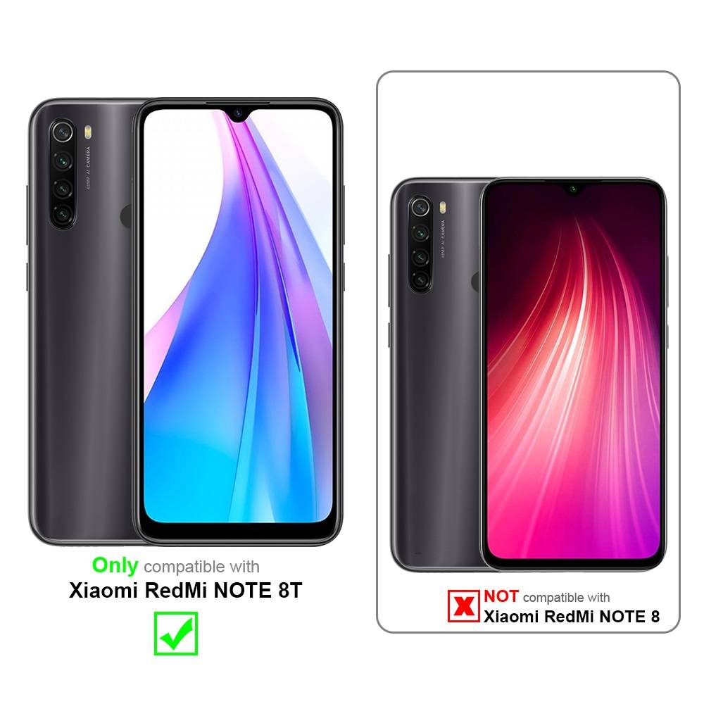 Cadorabo Handykette für Xiaomi RedMi NOTE 8T in Grün - Handy Schutz Hülle Necklace mit Verstellbaren Band Kordel zum-1
