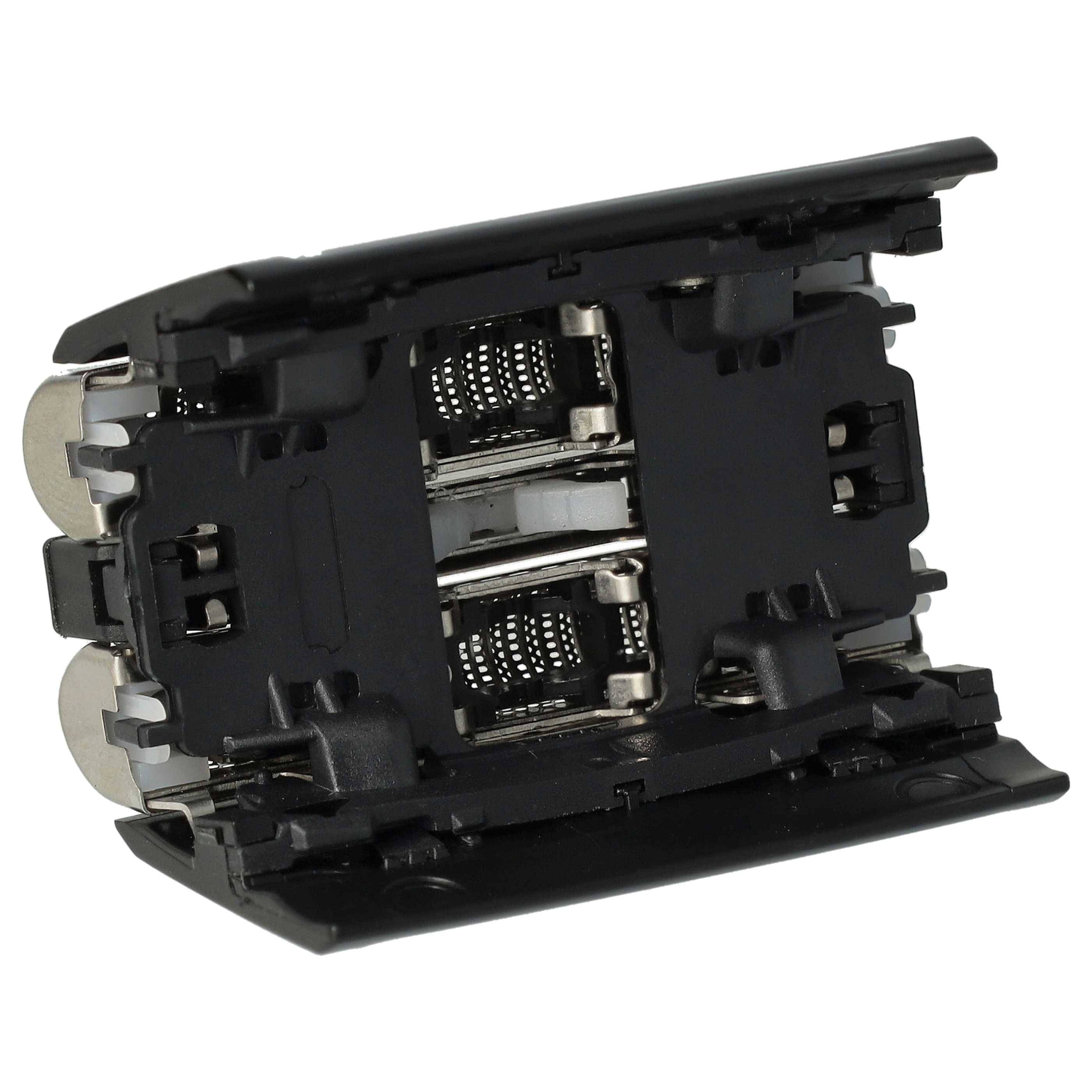 vhbw 3x Scherköpfe Ersatz für Braun 52S | 52B für Elektrorasierer, Schwarz-1