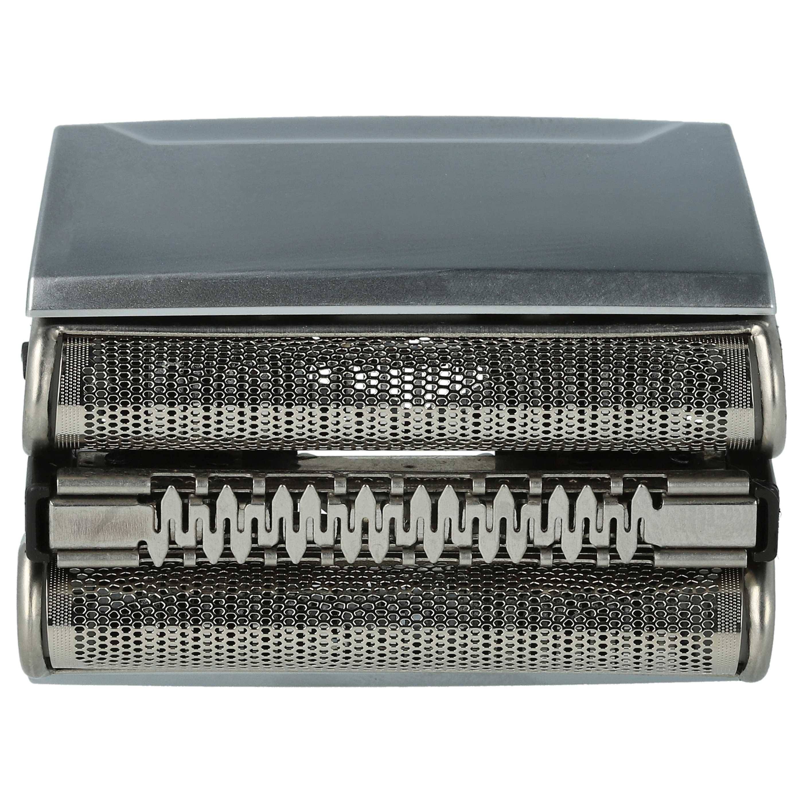vhbw 3x Ersatz-Scherköpfe kompatibel mit Braun 5050cc (5748 / 5749) | 5070cc (5748 / 5749) Elektrorasierer, Silber-1